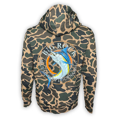 Big Rock Camo Circle Marlin Hoodie | 2 Colors