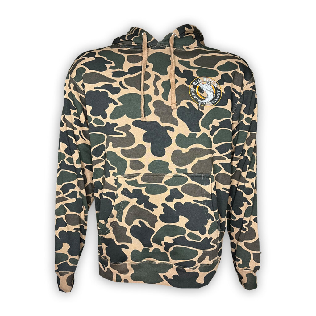 Categories - TW's Old School Camo Marlin for Youth - Pull-Over