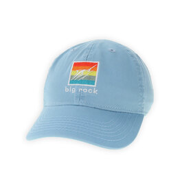 Big Rock Toddler Rainbow Edge Hat | 2 Colors