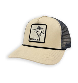 Big Rock Grid Marlin Trucker Hat | 5 Colors