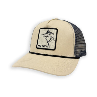 Big Rock Grid Marlin Trucker Hat | 5 Colors