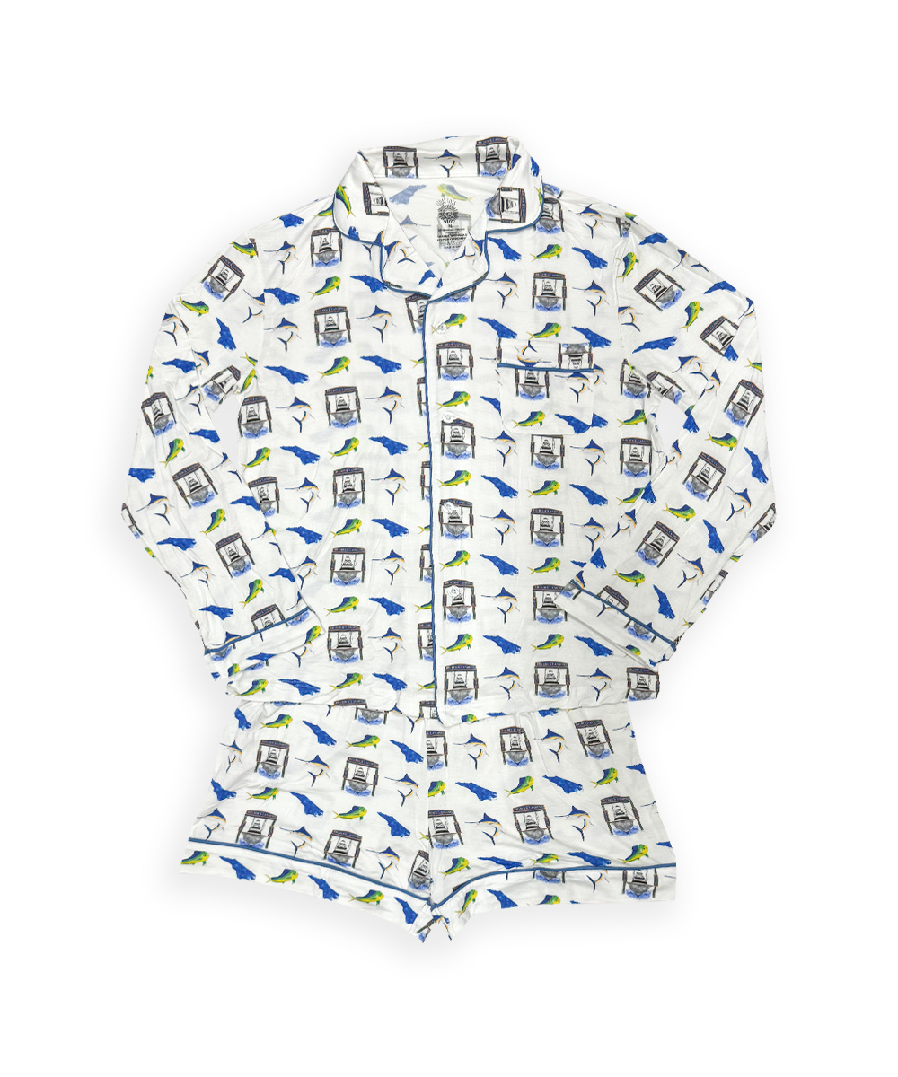 Women's Plaid Pajama Set – Short Sleeve Top & Pants, Rayon-Polyester Blend, Comfortable Lounge Sleepwear