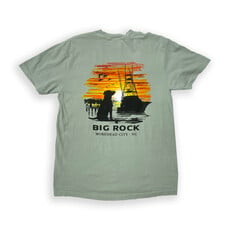 Big Rock Dog Sunrise Short Sleeve