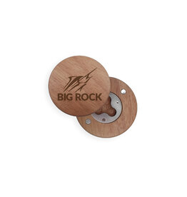 Big Rock Round Magnetic Bottle Opener | 2 Designs