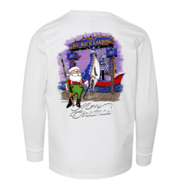 Big Rock Youth Weigh Station Santa Long Sleeve