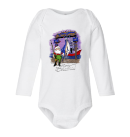 Big Rock Infant Weigh Station Santa Onesie