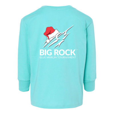 Big Rock Toddler Santa Streak Long Sleeve