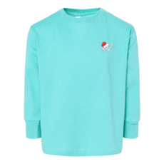 Big Rock Toddler Santa Streak Long Sleeve