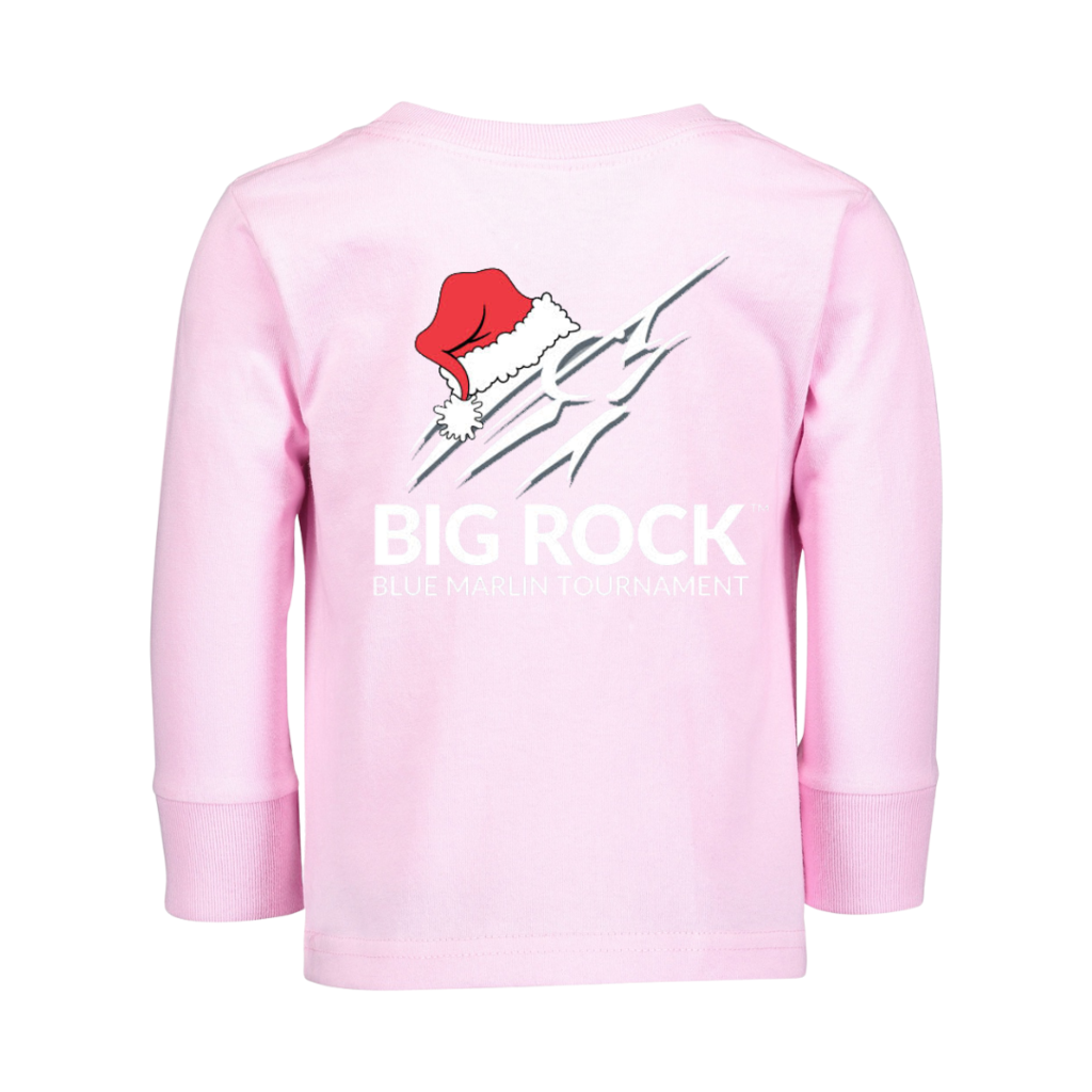 Big Rock Toddler Santa Streak Long Sleeve