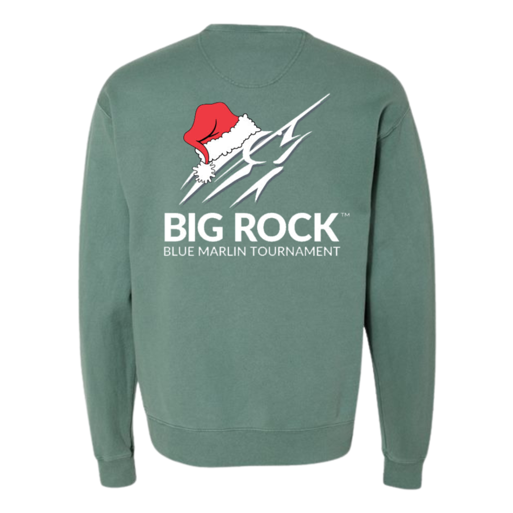 Big Rock Youth Santa Streak Crewneck