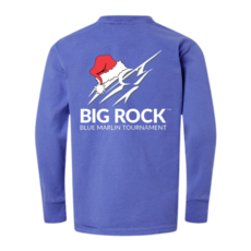 Big Rock Youth Santa Streak Long Sleeve
