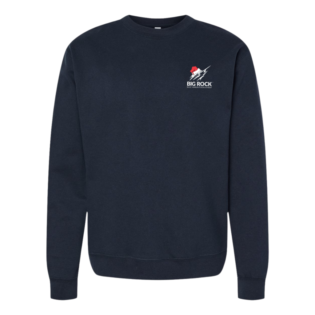 Big Rock Santa Streak Crewneck