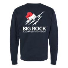 Big Rock Santa Streak Crewneck