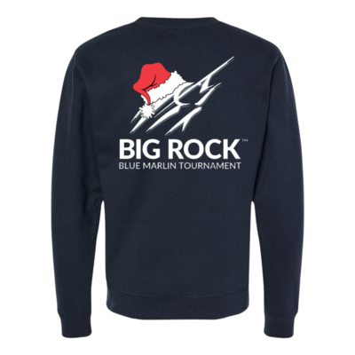 Big Rock Santa Streak Crewneck