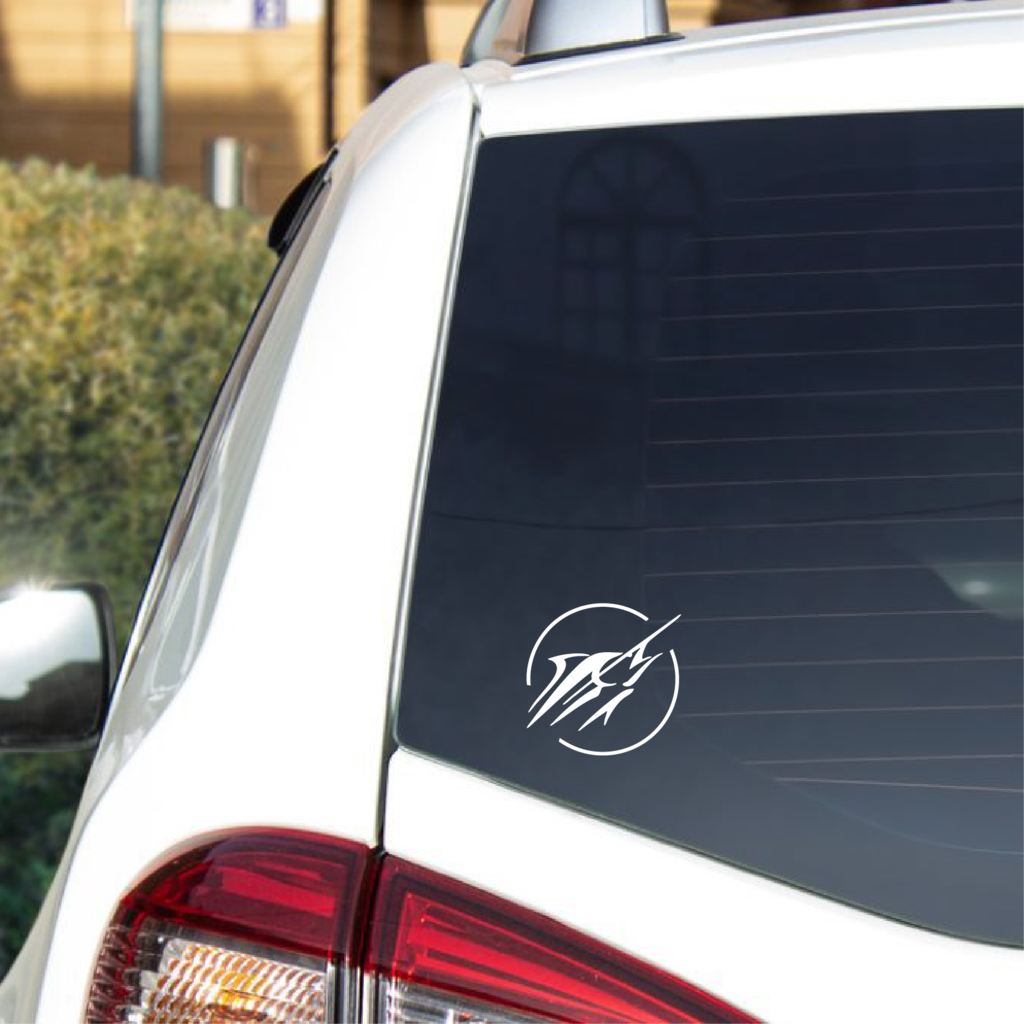 Big Rock Circle Streak Decal