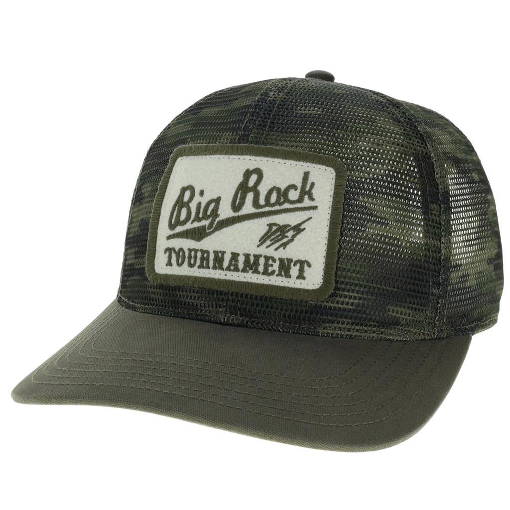 Big Rock Marlin Time Camo Mesh Hat