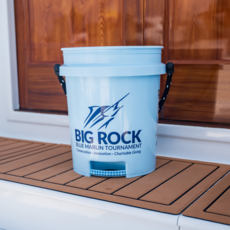 Big Rock Navy Streak Rope Handle Bucket
