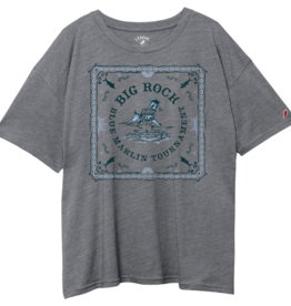 Big Rock Cowgirl Marlin Oversized Tee | 2 Colors