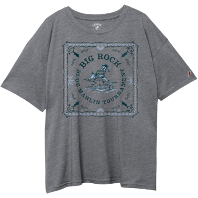 Big Rock Cowgirl Marlin Oversized Tee | 2 Colors