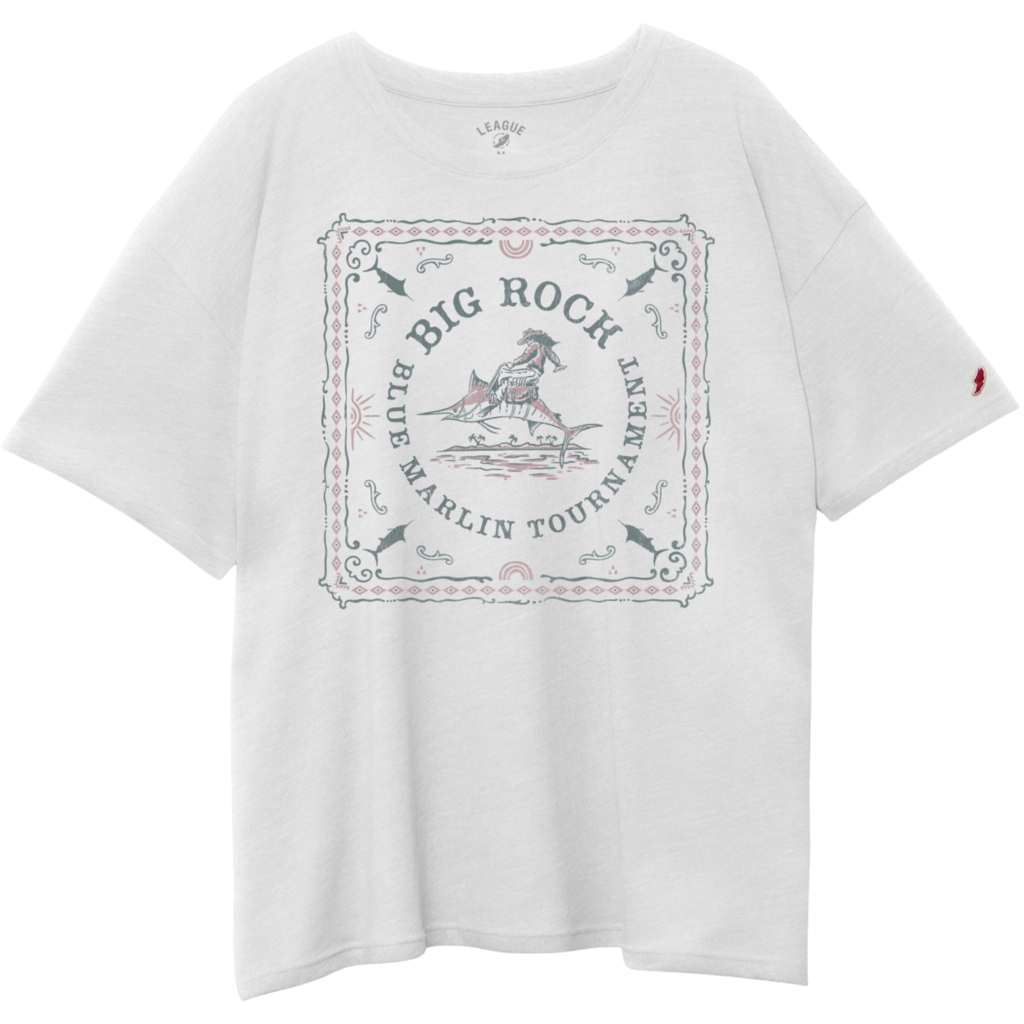 Big Rock Cowgirl Marlin Oversized Tee