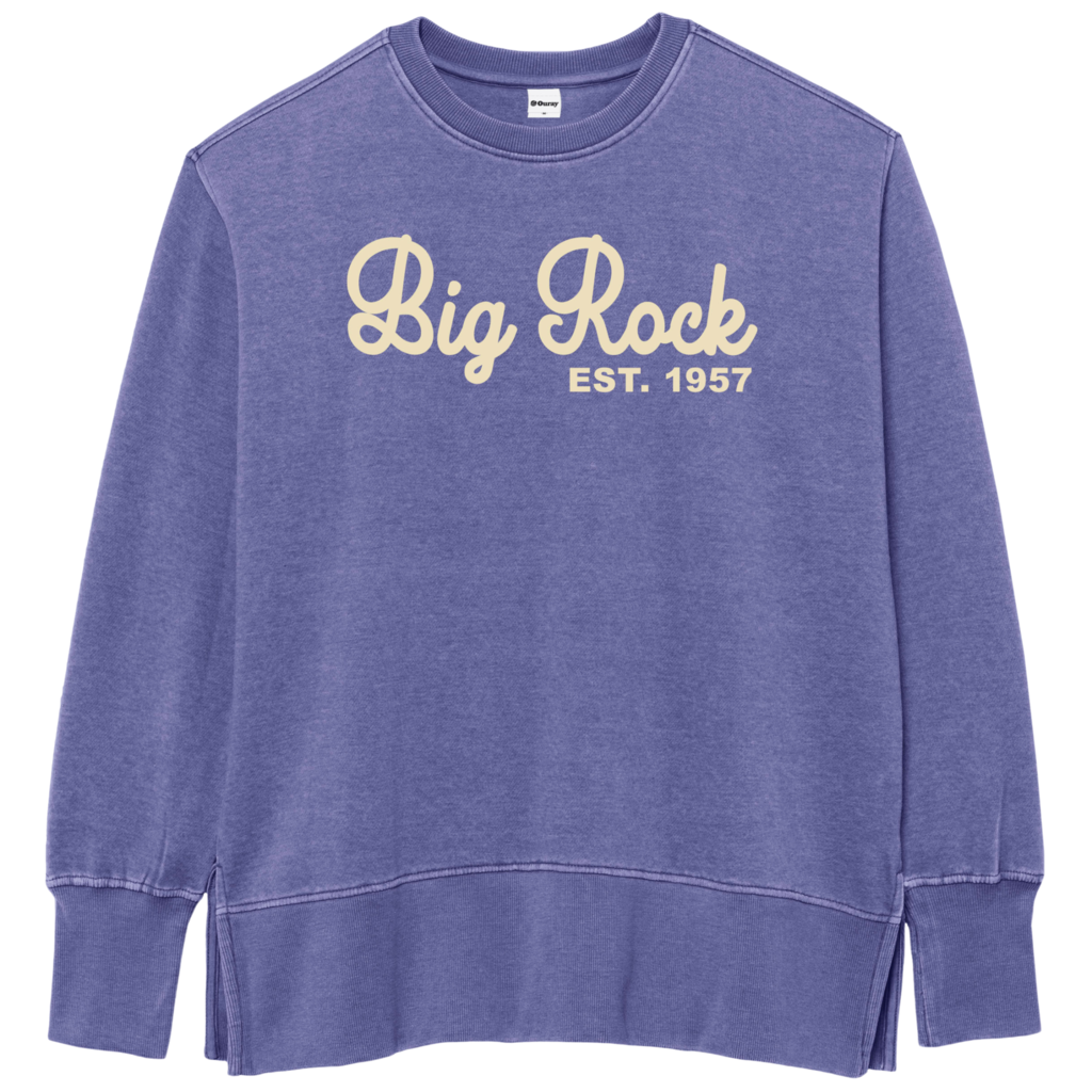 Big Rock Ladies Script Weathered Fleece