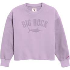 Big Rock Ladies Marlin Reverse Fleece Crew