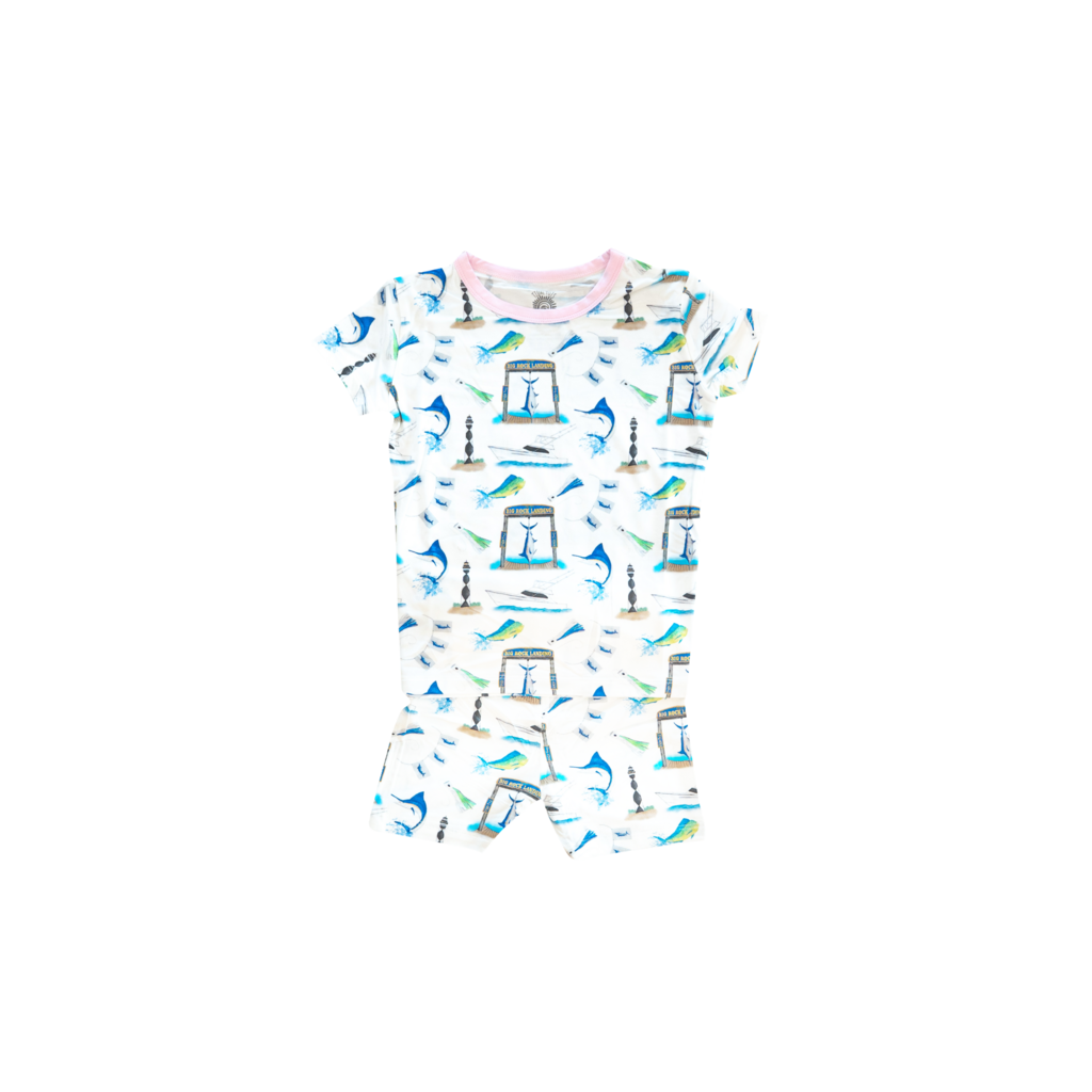 Big Rock Triple Header Short Pajama Set