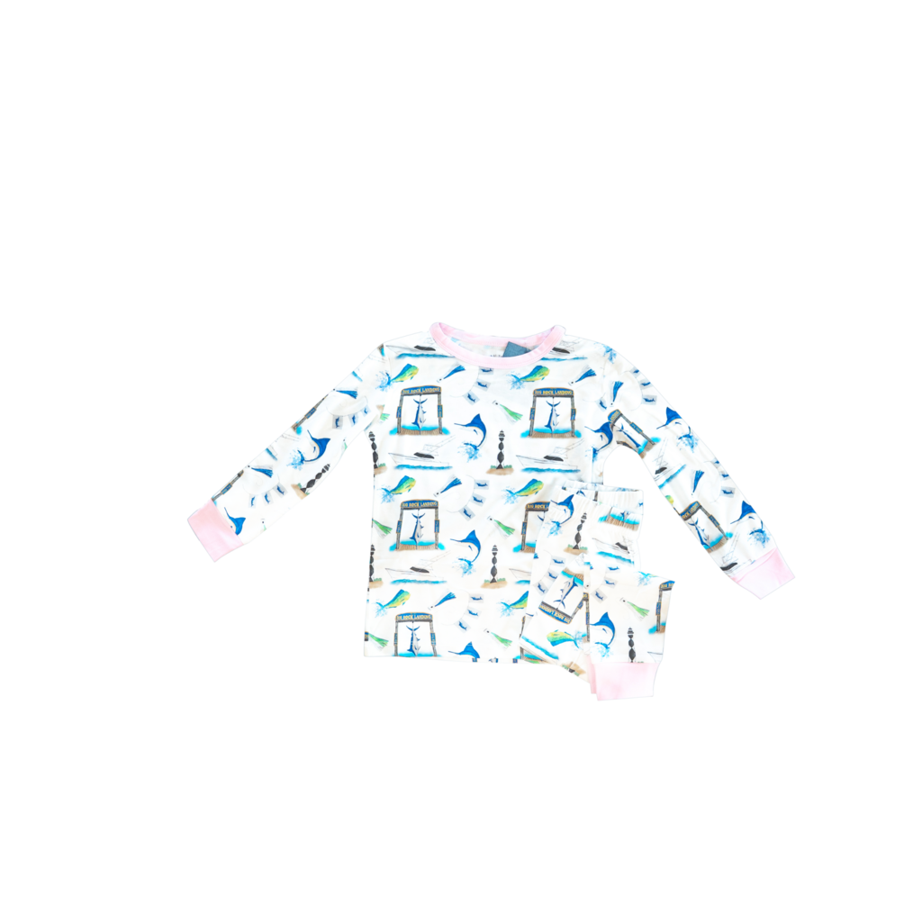 Big Rock Triple Header Long Pajama Set