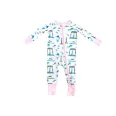 Big Rock Triple Header Infant Zippy Pajamas