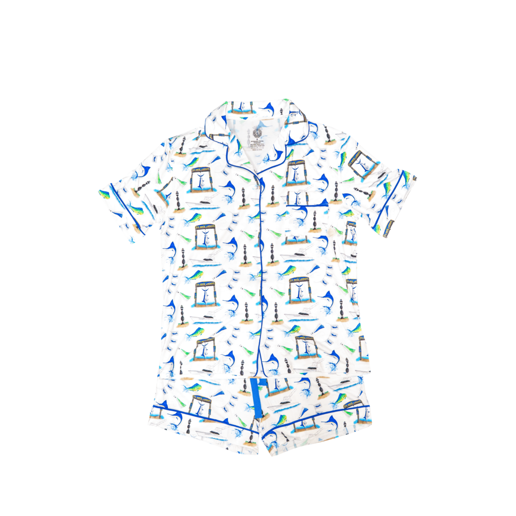 Big Rock Ladies Triple Header Short Pajama Set