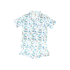 Big Rock Ladies Triple Header Short Pajama Set