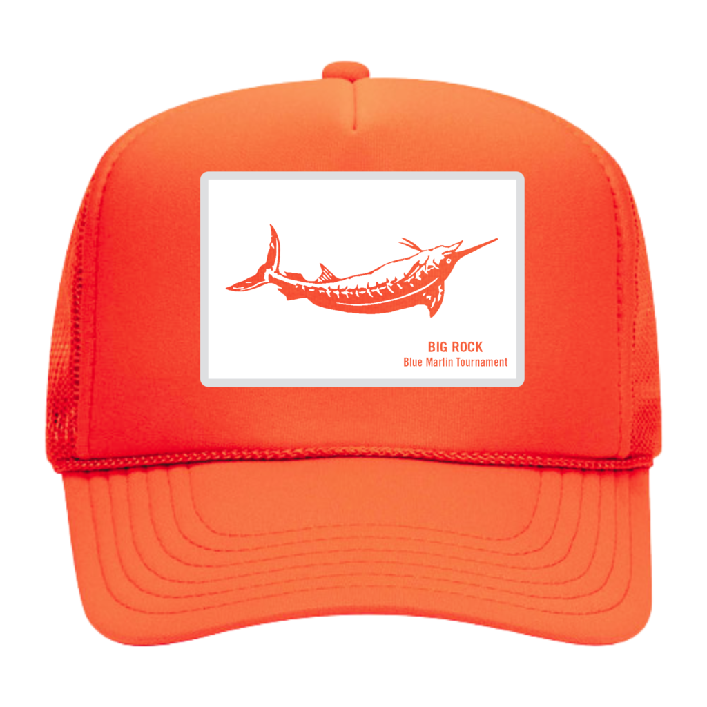 Big Rock Release Flag Foam Trucker