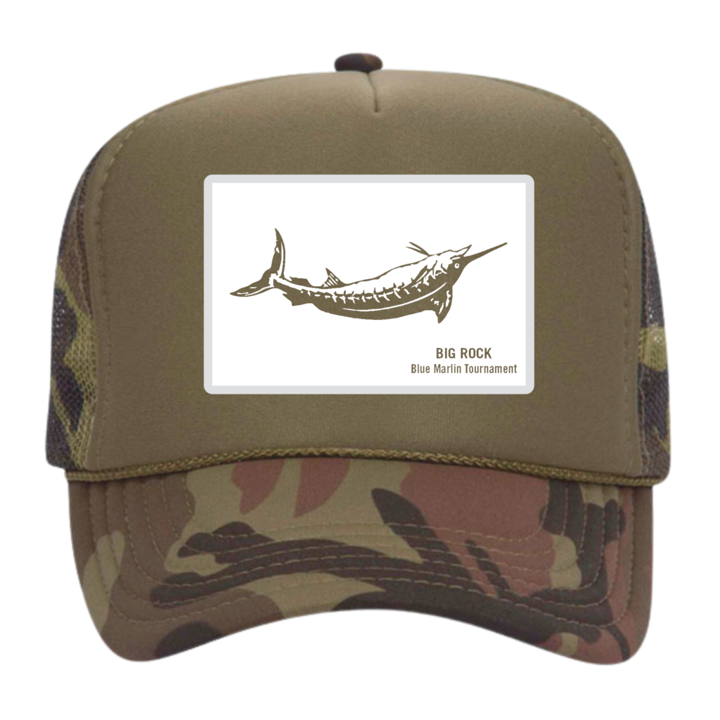 Big Rock Release Flag Foam Trucker
