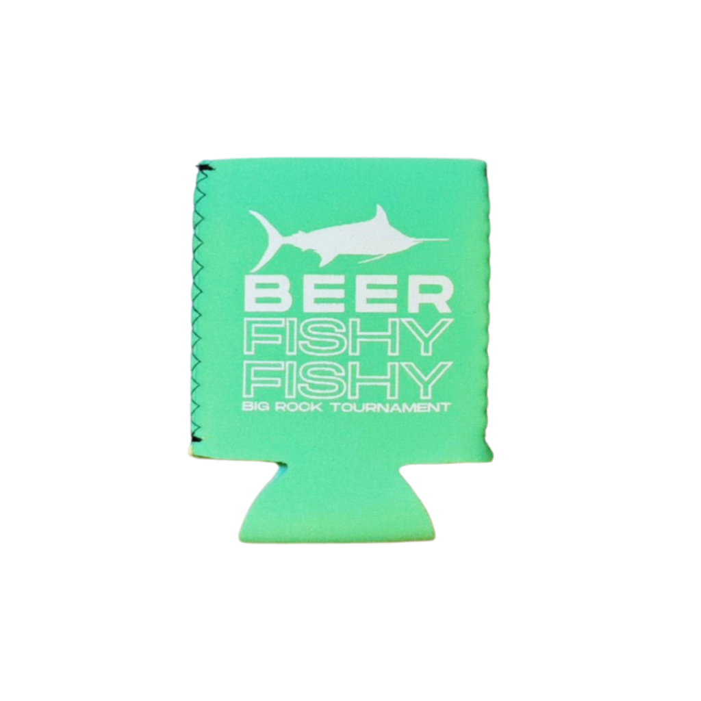 Big Rock Beer Fishy Fishy Can Koozie