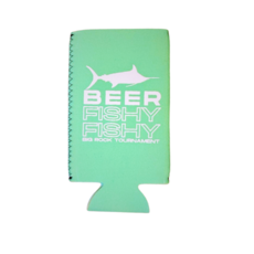 Big Rock Beer Fishy Fishy Slim Can Koozie