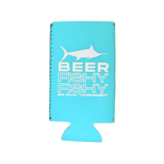 Big Rock Beer Fishy Fishy Slim Can Koozie