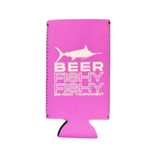 Big Rock Beer Fishy Fishy Slim Can Koozie