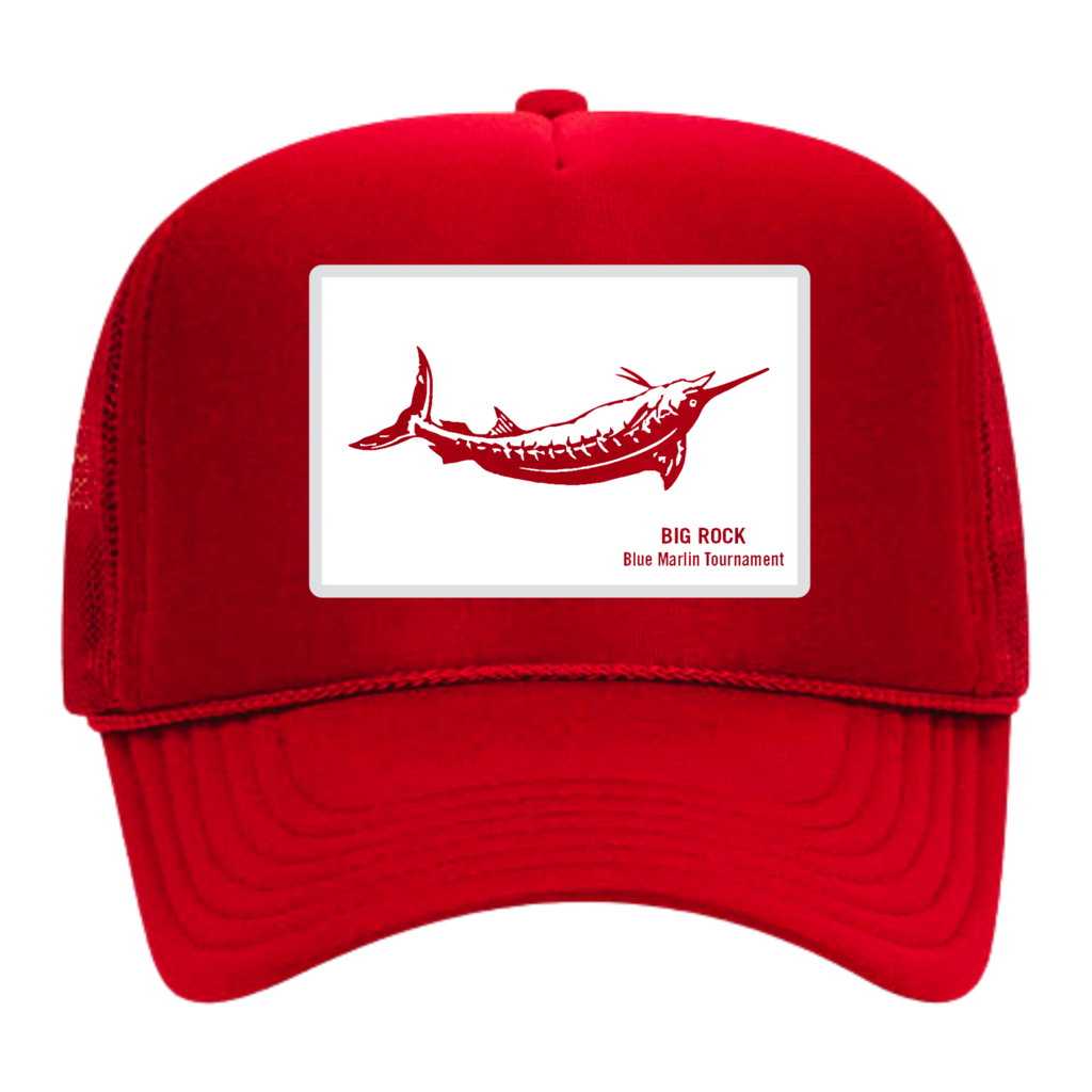 Big Rock Release Flag Foam Trucker
