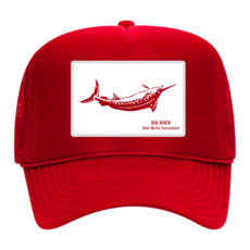 Big Rock Release Flag Foam Trucker