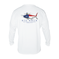Big Rock NC Flag Anetik Long Sleeve Performance