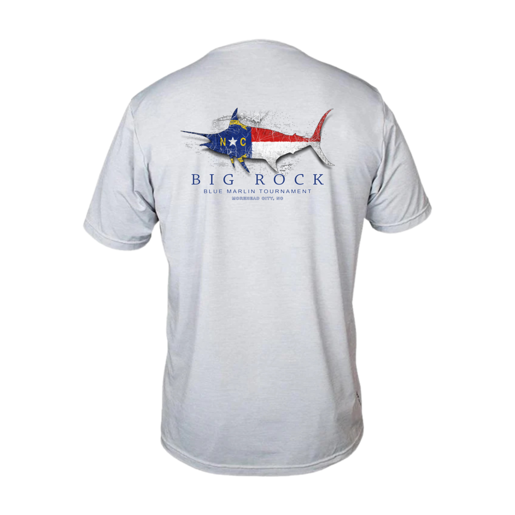 Big Rock NC Flag Anetik Short Sleeve Performance