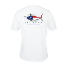 Big Rock NC Flag Anetik Short Sleeve Performance