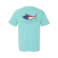Big Rock NC Flag Silhouette Short Sleeve T-Shirt
