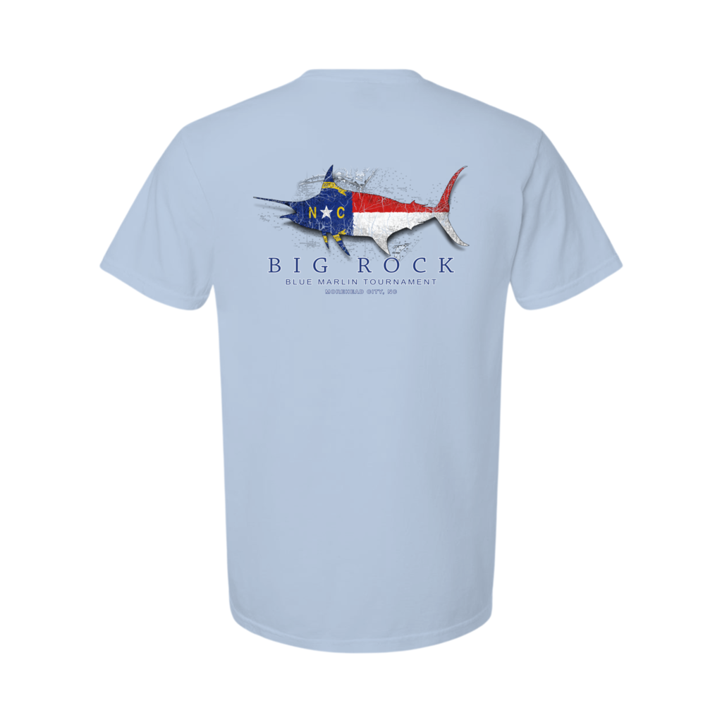 Big Rock Youth NC Flag Short Sleeve T-Shirt