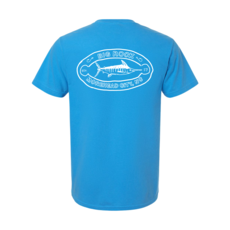 Big Rock Hand Drawn Oval Short Sleeve