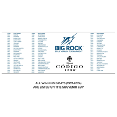 Big Rock BR Champions Souvenir Cup