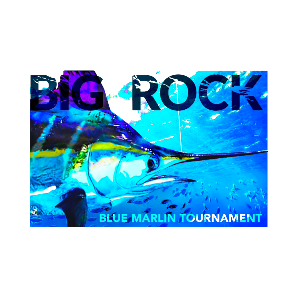 Big Rock Underwater Marlin Sticker