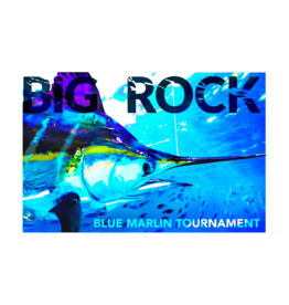 Big Rock Underwater Marlin Sticker