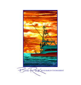 Big Rock Dawn Sunfish Sticker