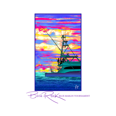 Big Rock Dusk Sunfish Sticker